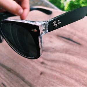 Black Polarized New Wayfarer Classic Raybans